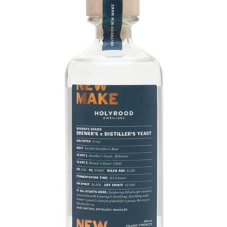 Holyrood Distillery New Make Brewers x Distillers Yeasts Malt Spirit